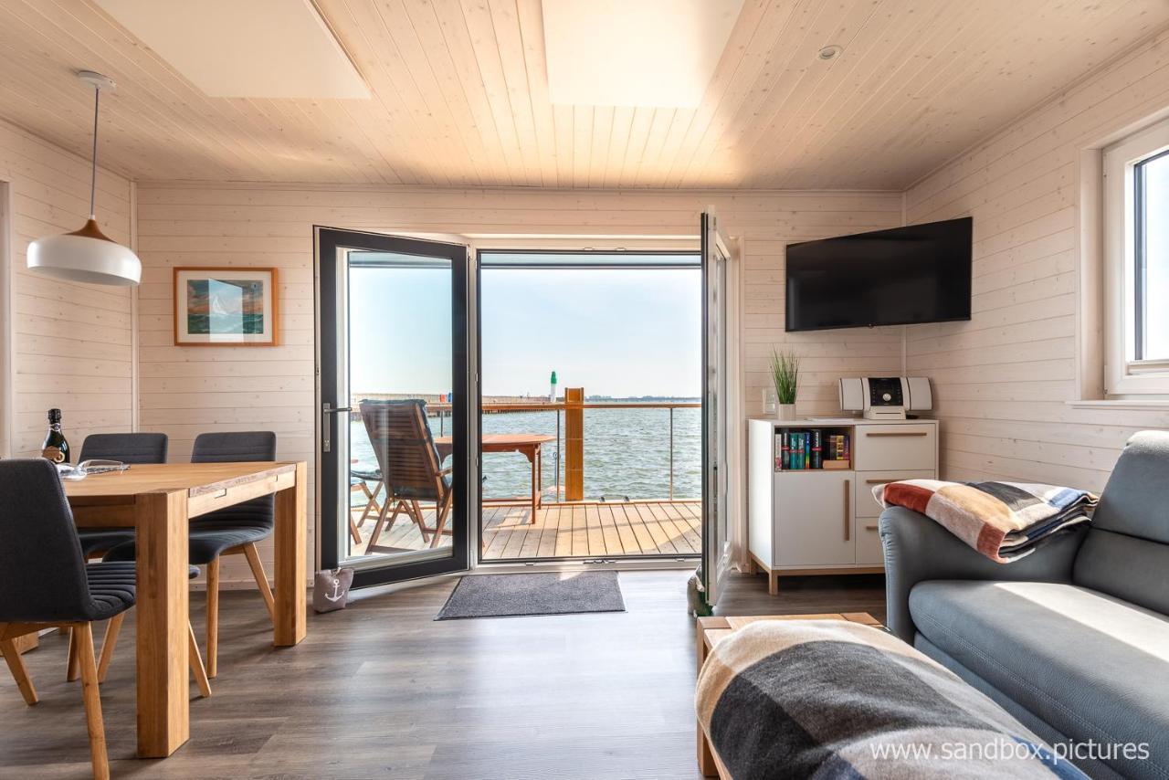Hausboot Harmonie Hotel Stralsund Bagian luar foto
