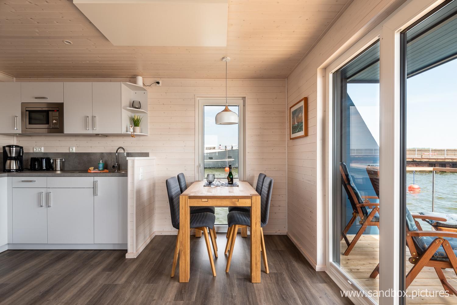 Hausboot Harmonie Hotel Stralsund Bagian luar foto