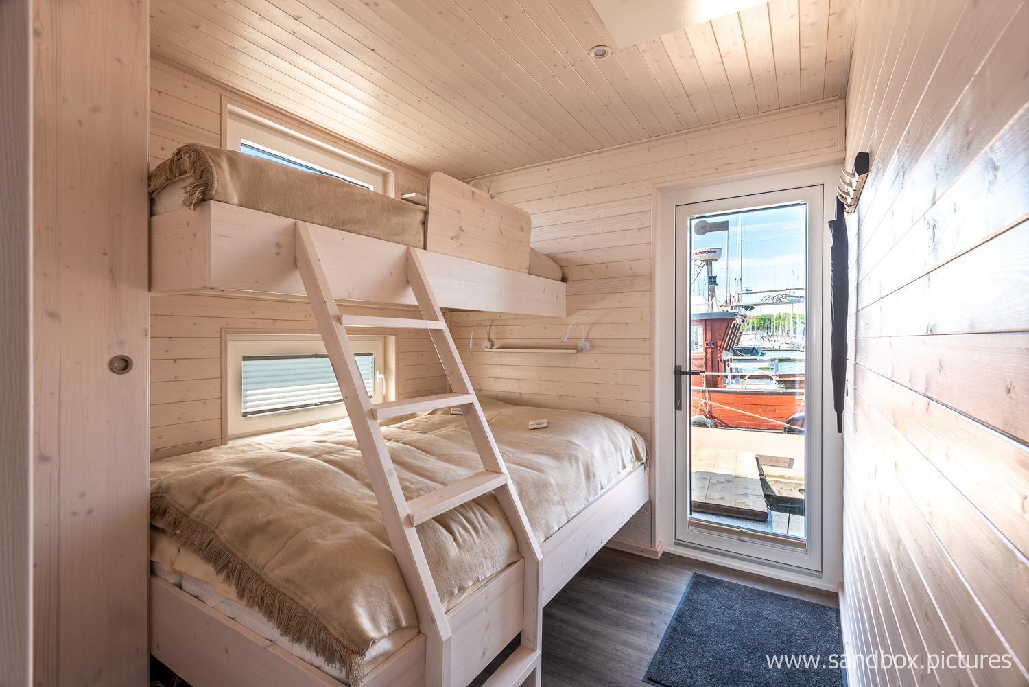 Hausboot Harmonie Hotel Stralsund Bagian luar foto